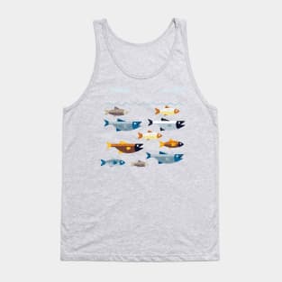 Fish School Tank Top